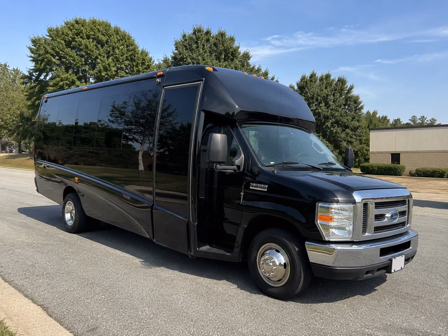arrive at the lorain palace theatre in a bus that matches the occasion