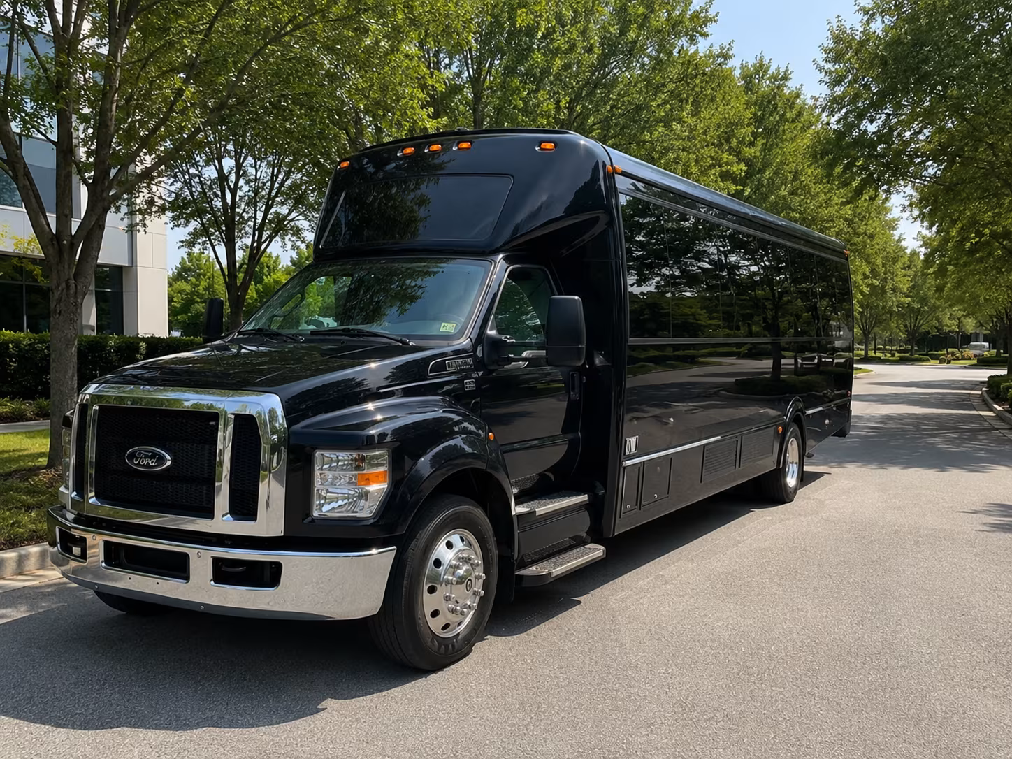 choose a party bus for the ride to guardians cavaliers or crushers games