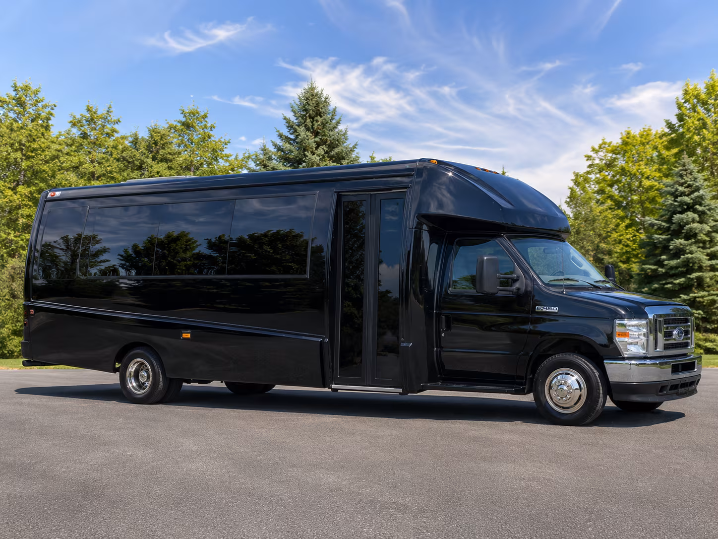 cleveland heights sleek charter bus rentals for cleveland heights corporate retreats