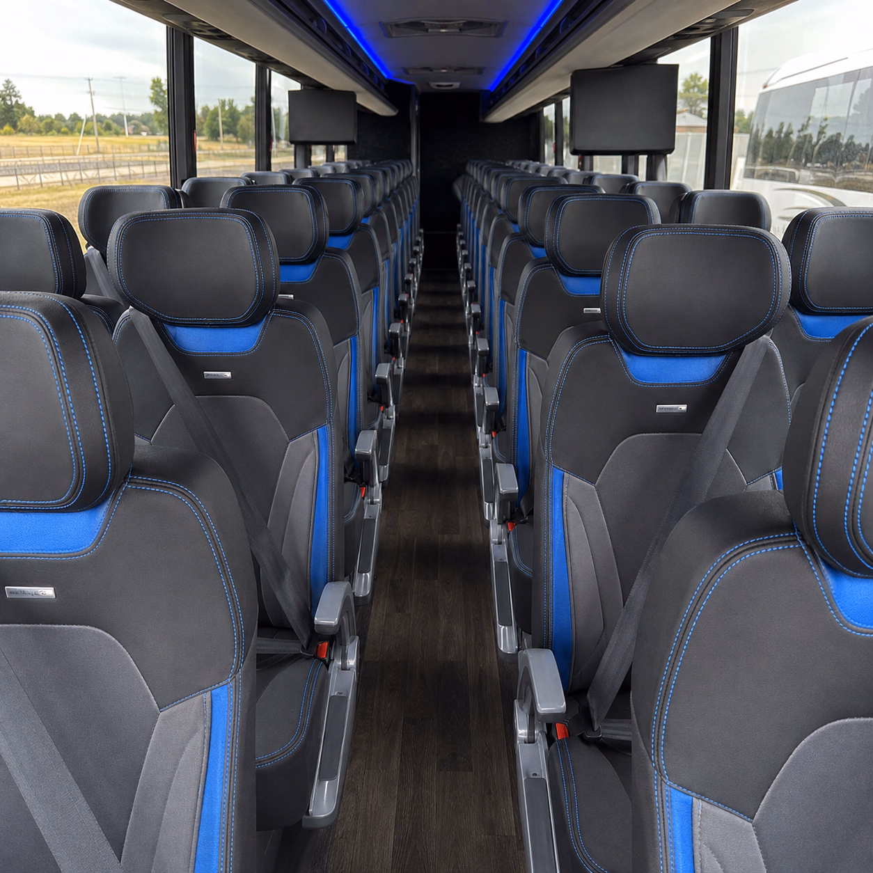 lakewood charter bus transportation to and from lakewood area airports