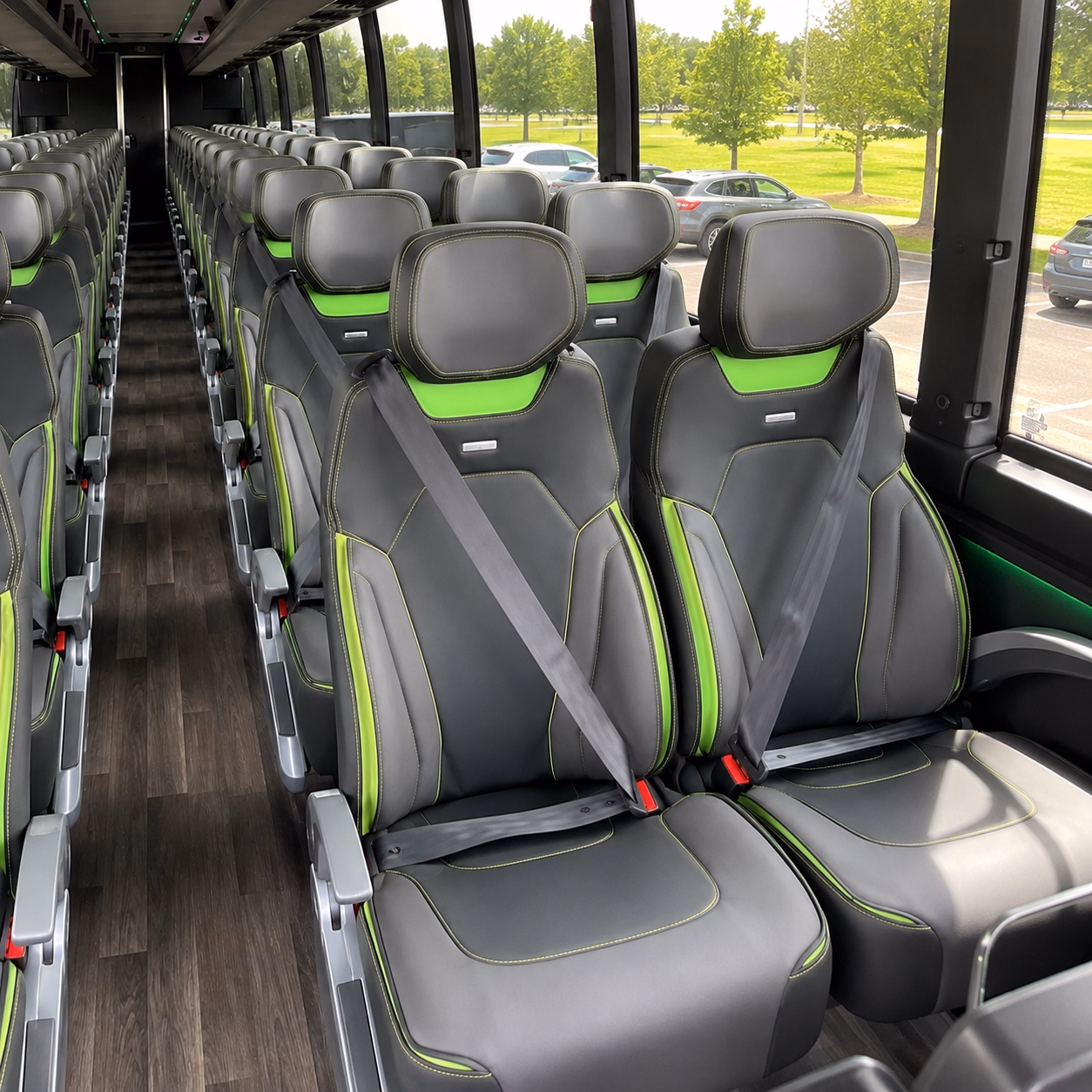 lorain long distance transportation onboard seating