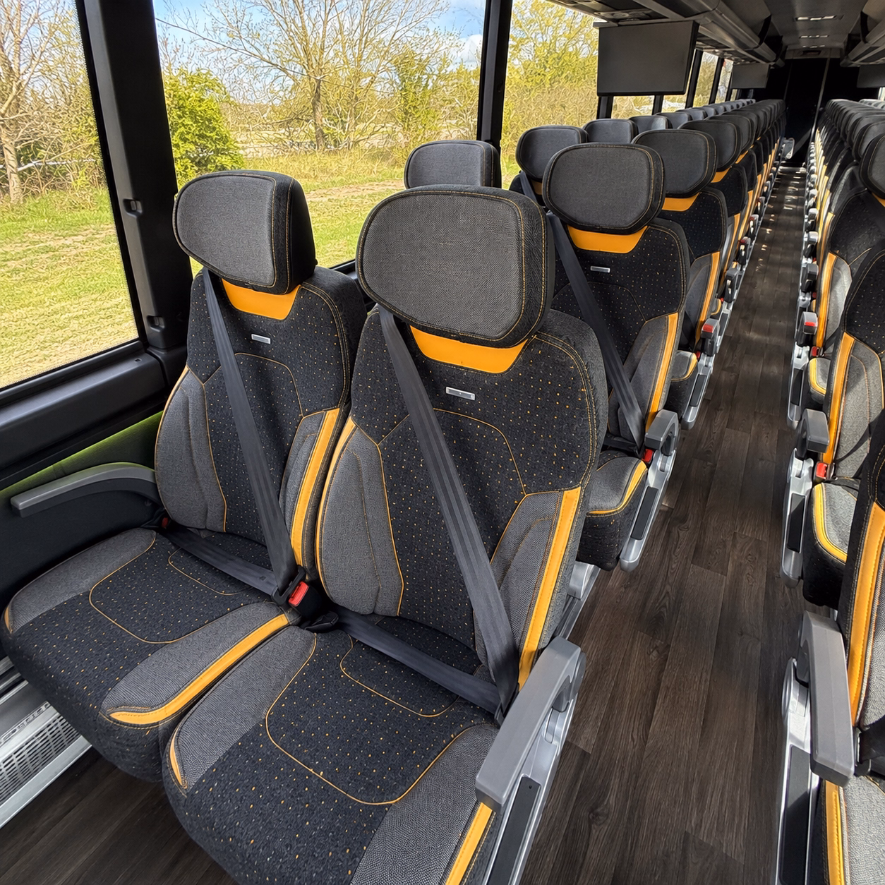 parma long distance charter bus rental