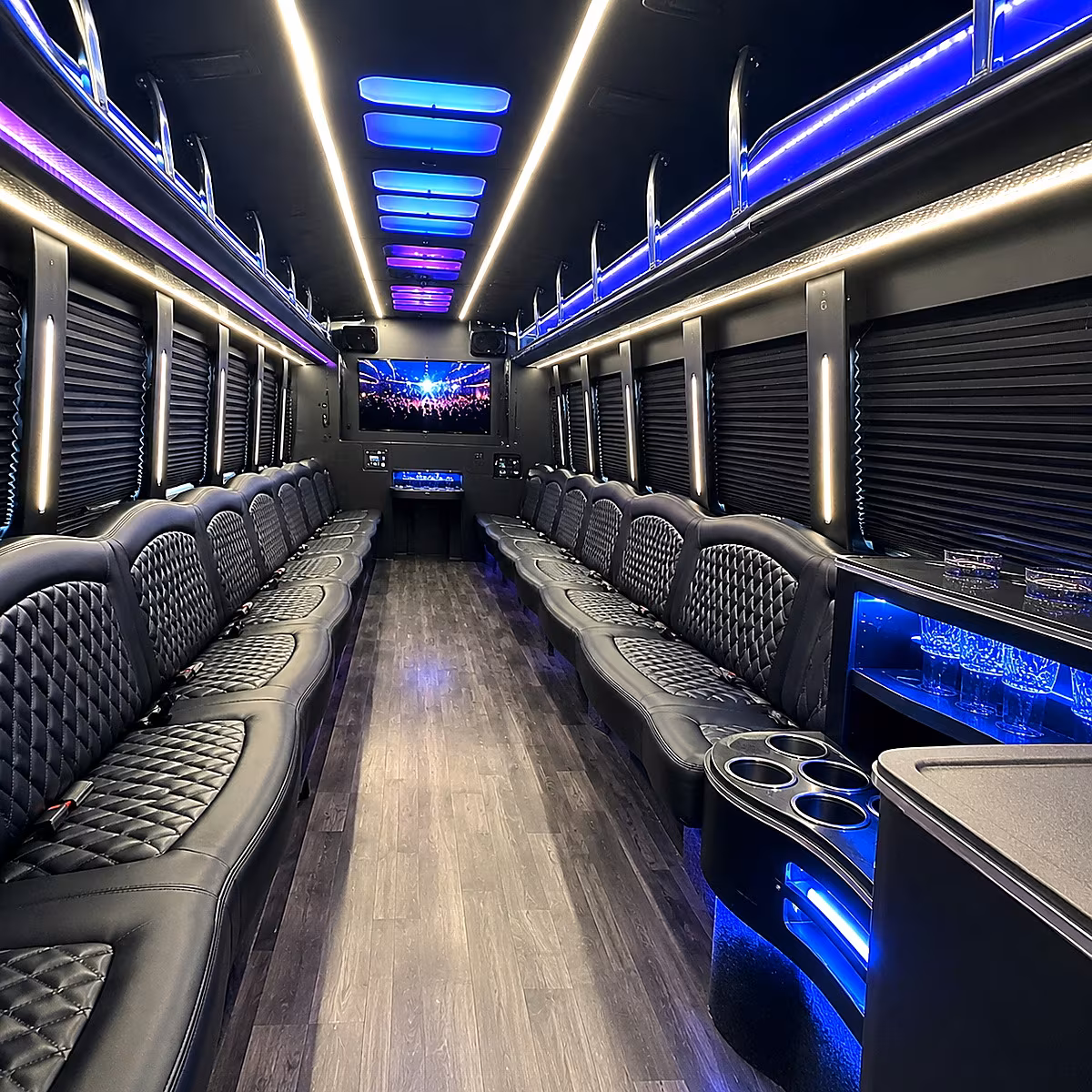 party buses for lorain high school and clearview high school prom nights