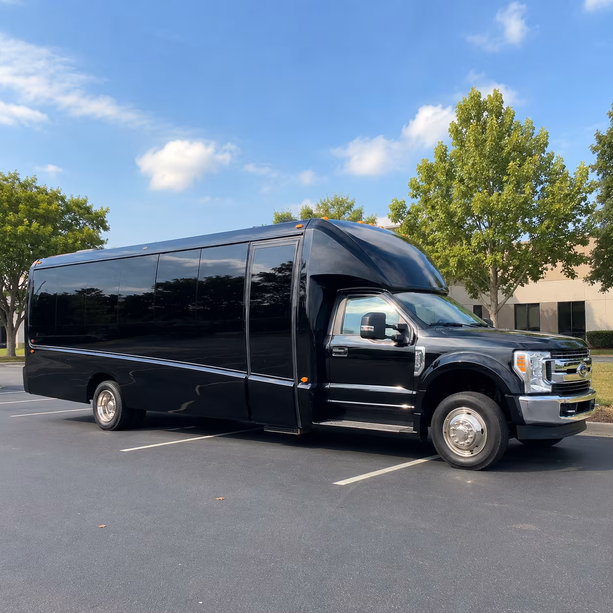 toledo sleek charter bus rentals for toledo corporate retreats