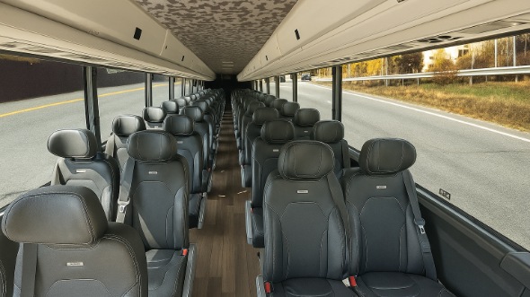 lorain 20 passenger minibus inside