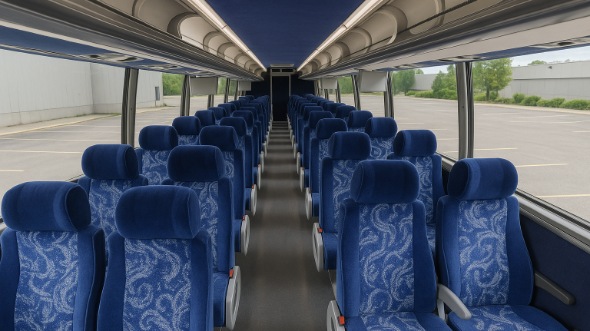 lorain 54 passenger charter bus rental
