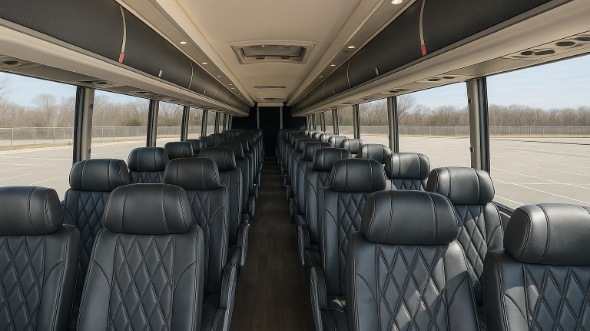lorain 55 passenger charter bus rental