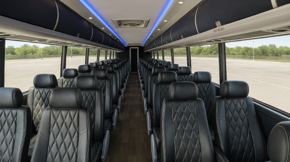 lorain 56 passenger charter bus rental