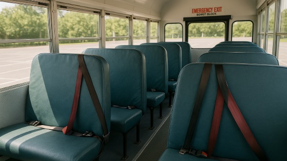 lorain school bus rental inside