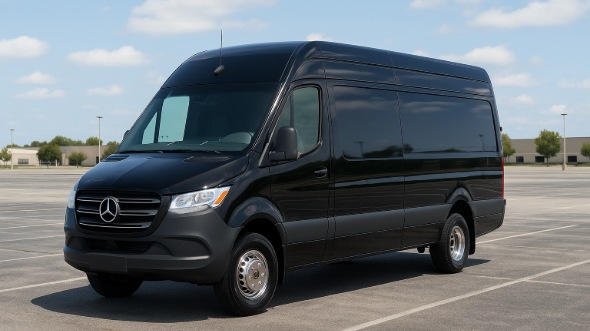 Exterior of Charter Bus Company Cleveland Heights's Sprinter Limo in Cleveland Heights